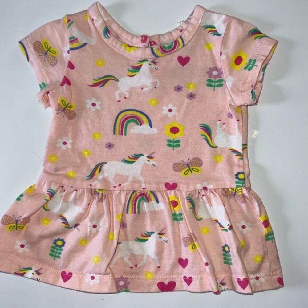 🛍 CUTE Little GIRLS DRESS SIZE 0-3 MONTHS 🛍